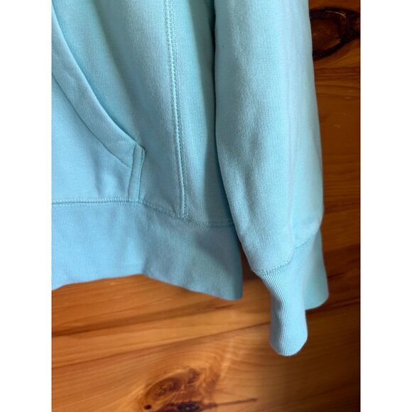 L.L. Bean Womens Turquoise Full-Zip Fleece-Lined Hoodie Jacket M - Picture 9 of 9